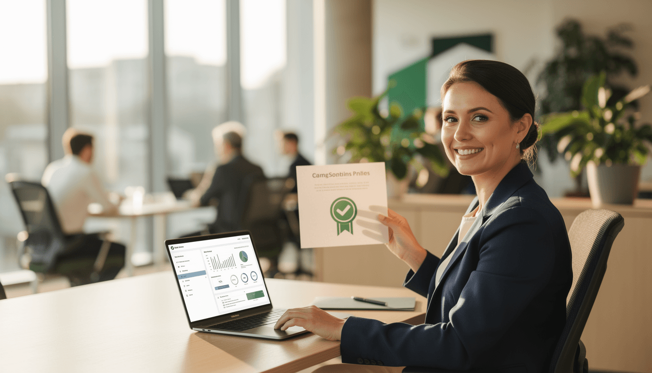 Professional holding a valid training certificate